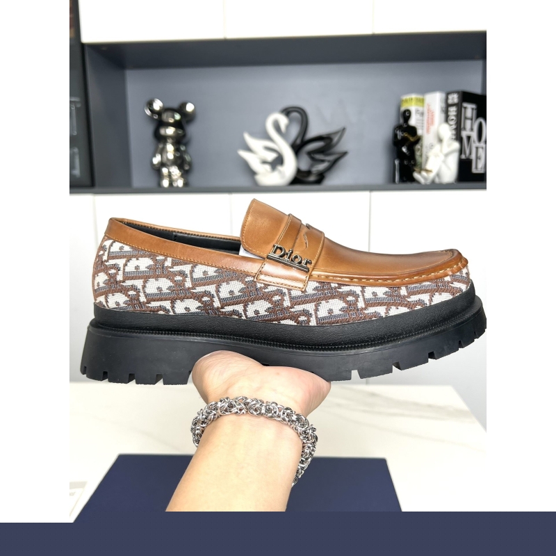 ch**an D*or leather shoes